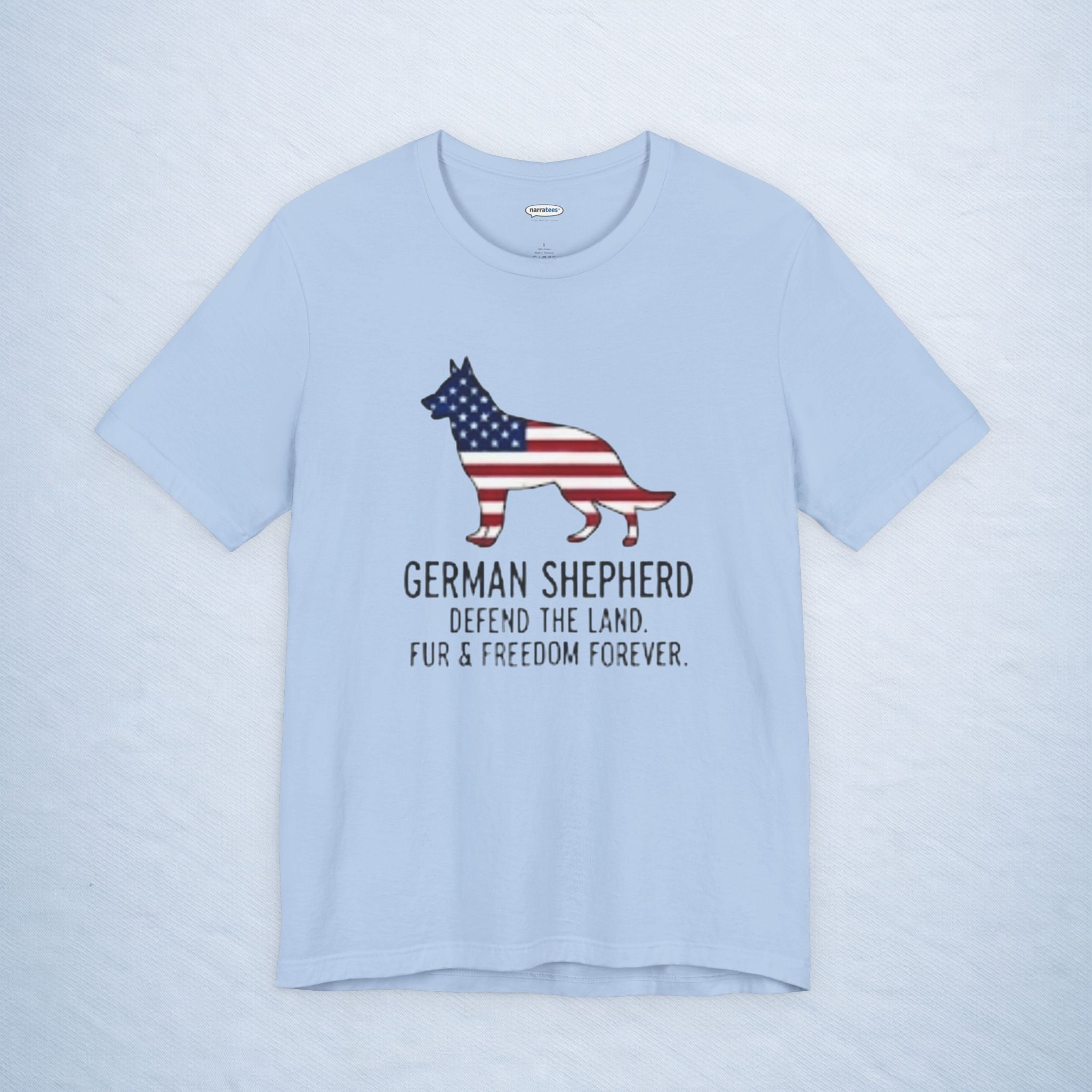 german shepard: fur and freedom forever