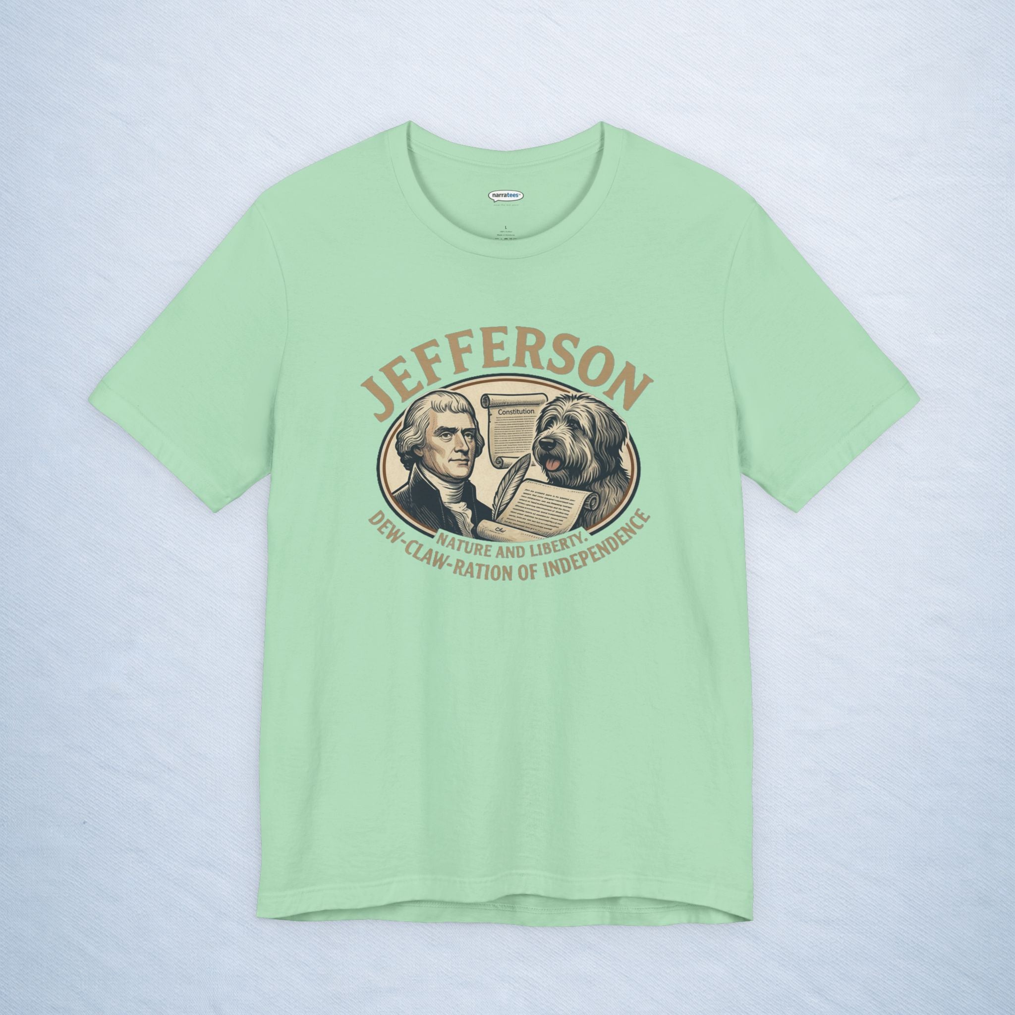 jefferson: dewclawration of independence