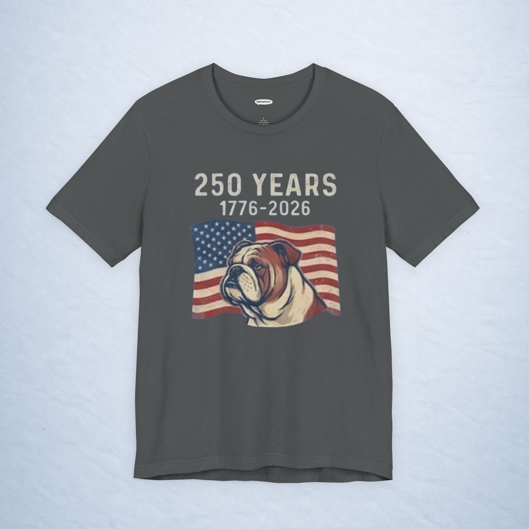 250 years english bulldog