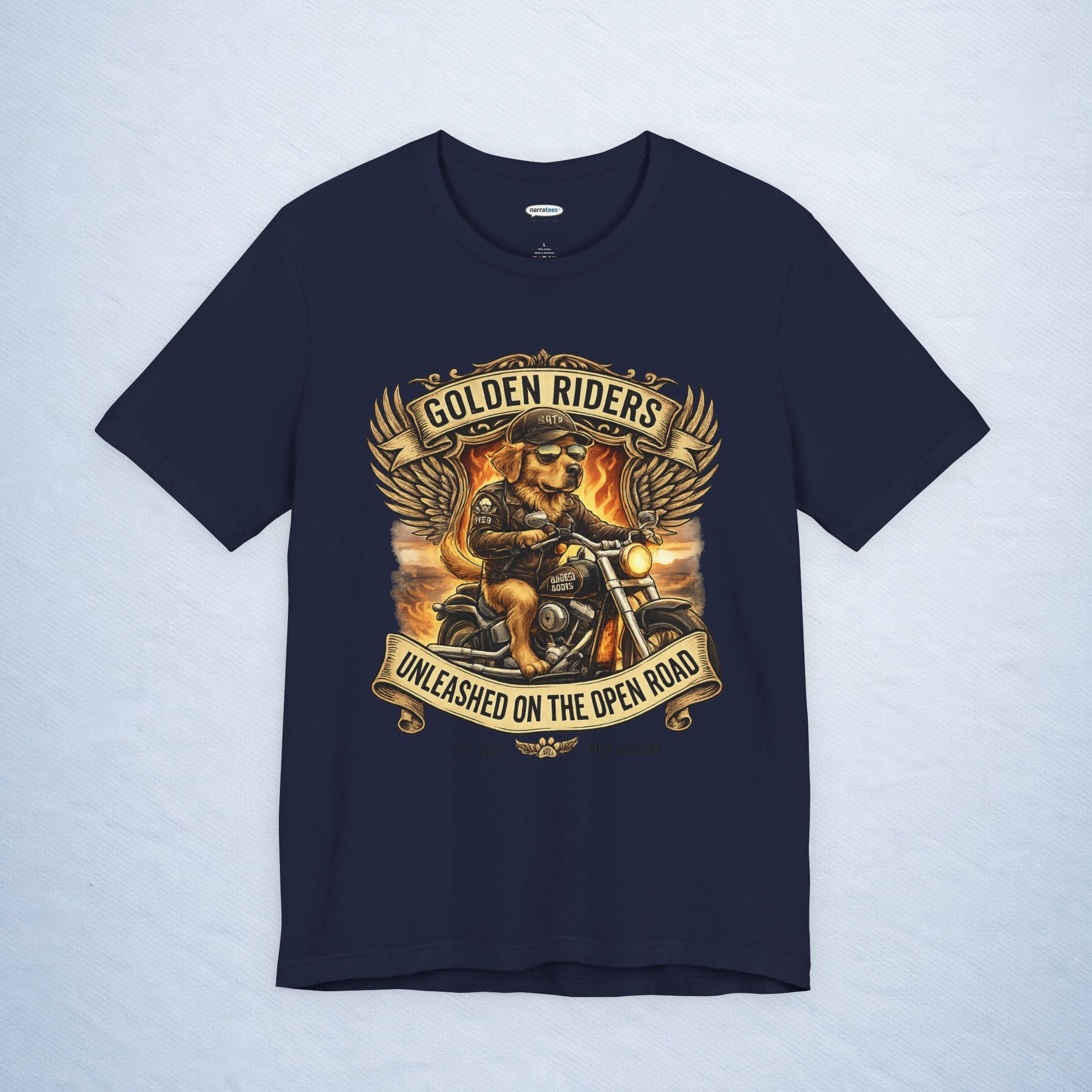 golden retriever: golden riders