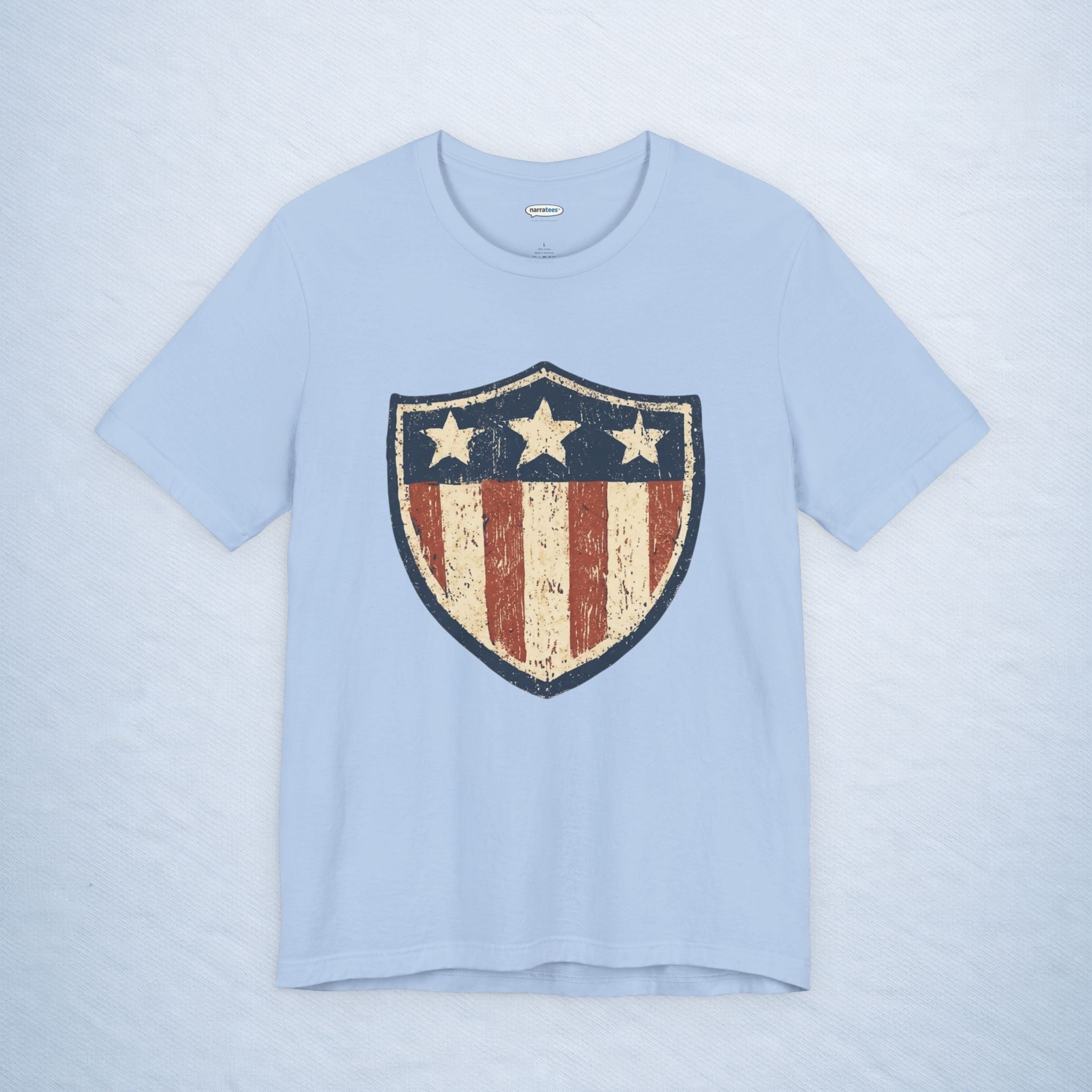 vintage american shield