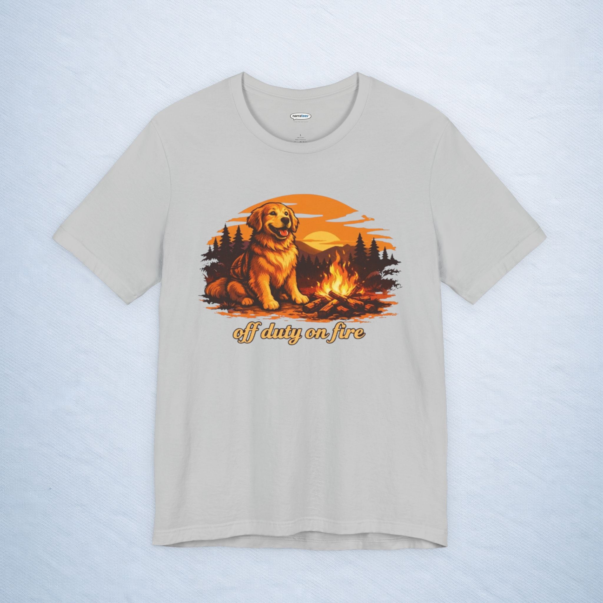 off duty on fire