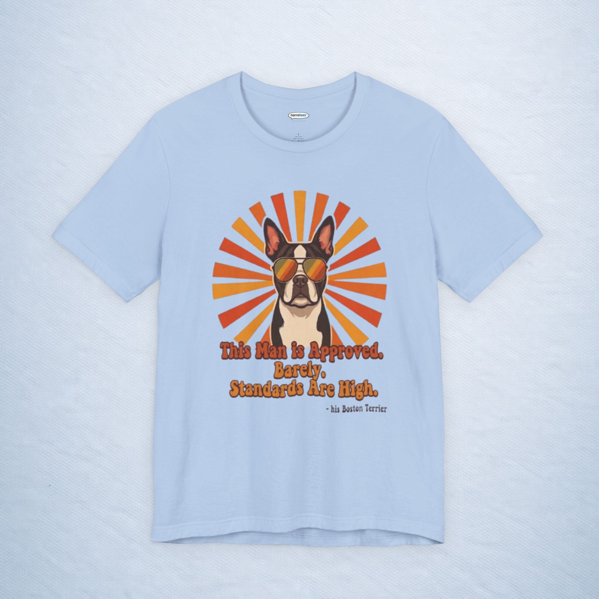 boston terrier: this man is approved