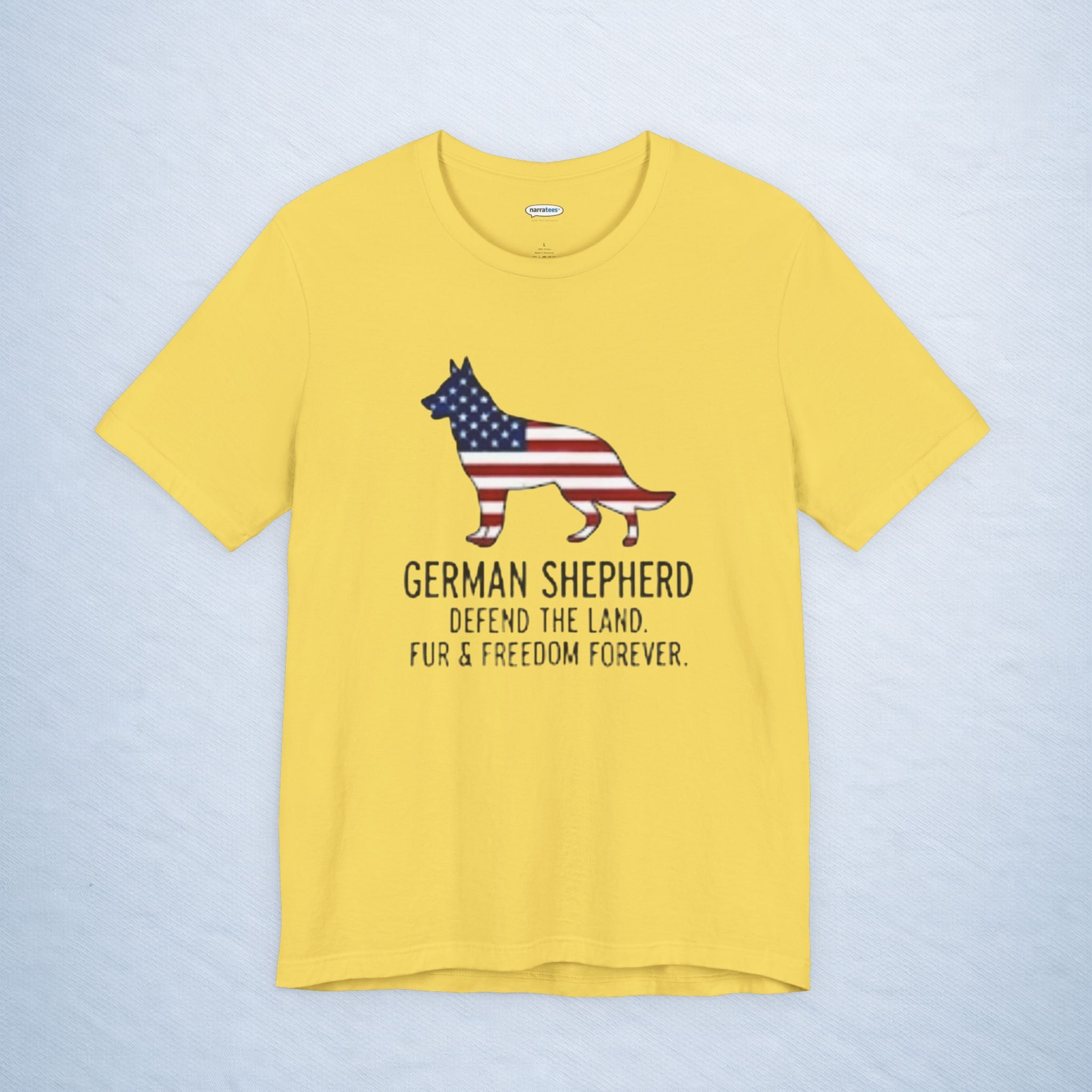 german shepard: fur and freedom forever
