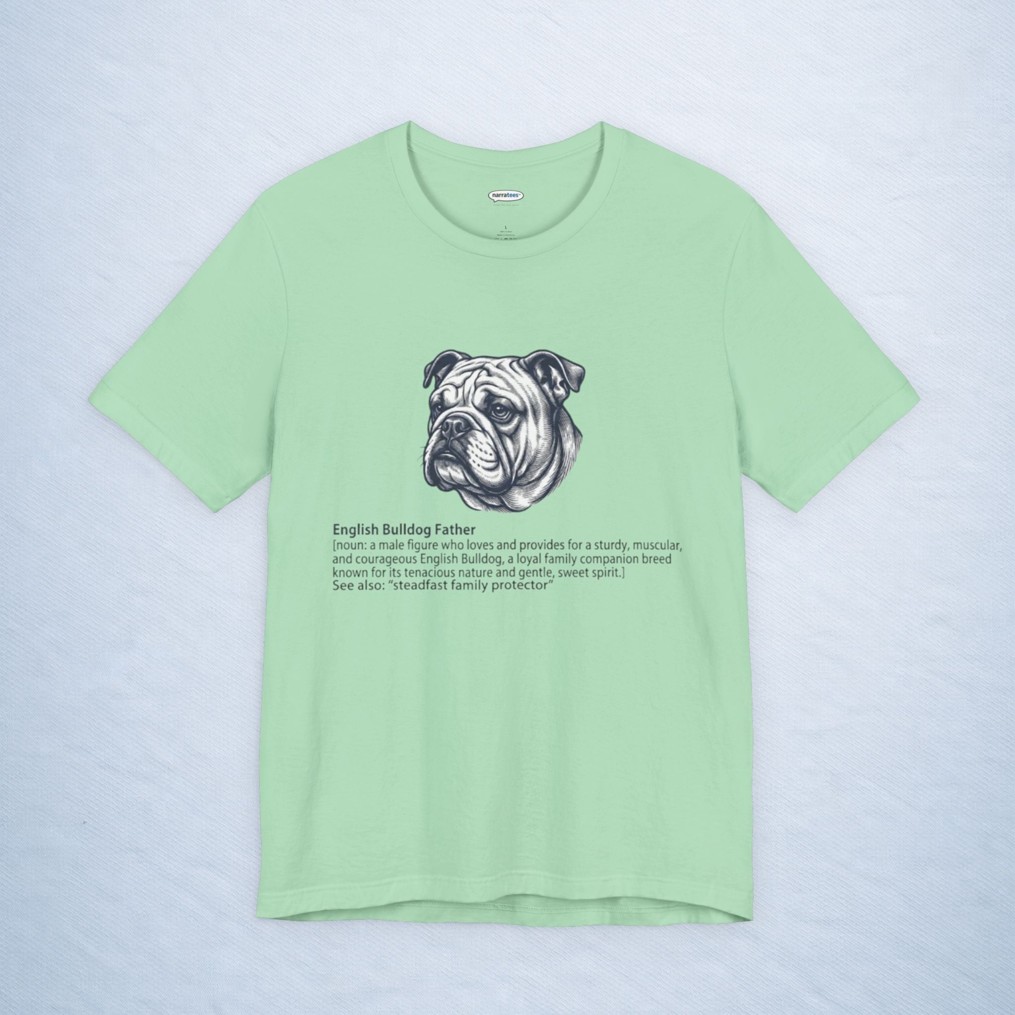 english bulldog father definition