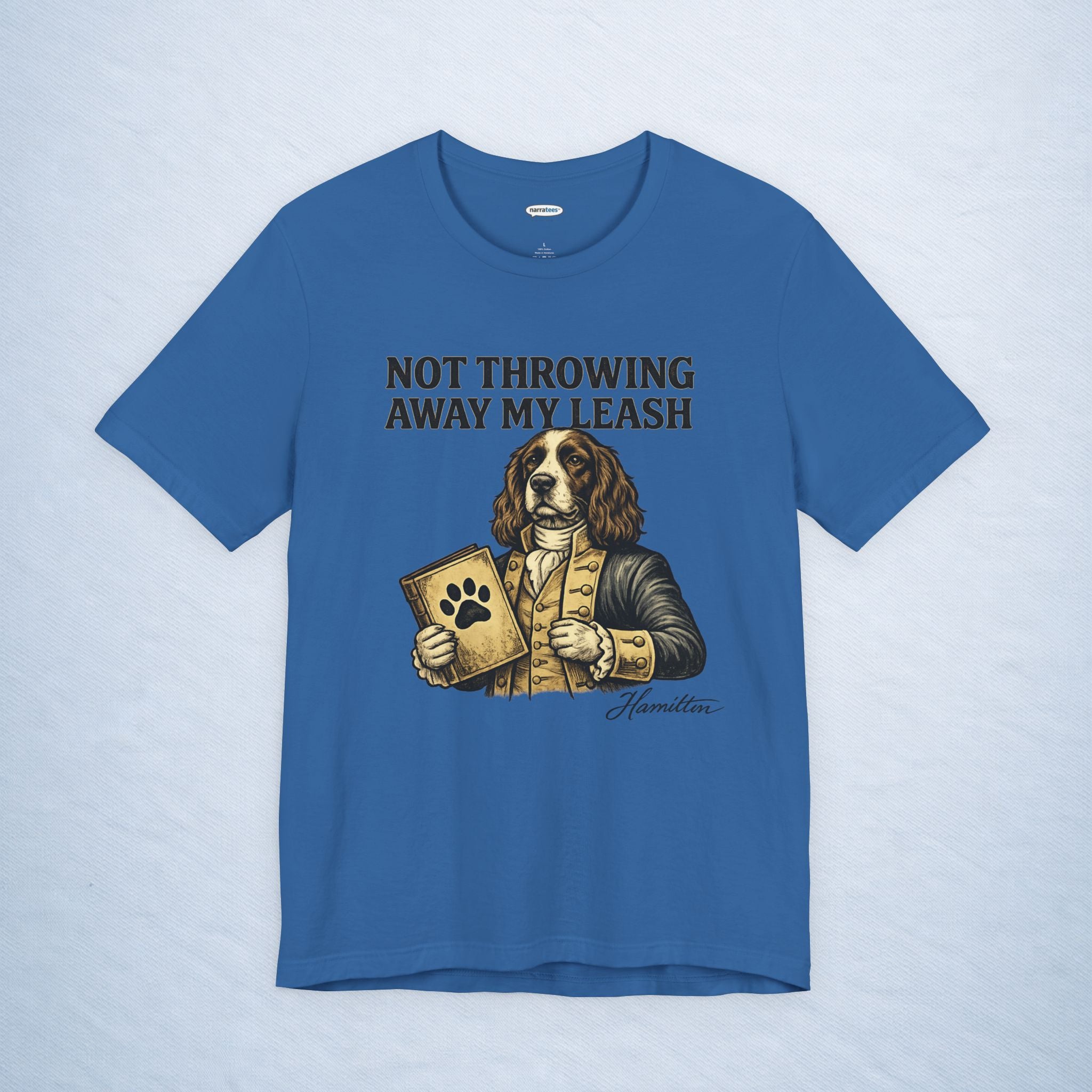 hamilton: not throwing away my leash