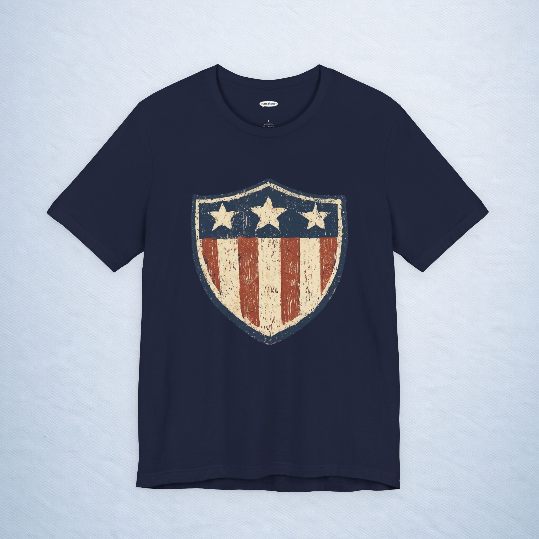vintage american shield