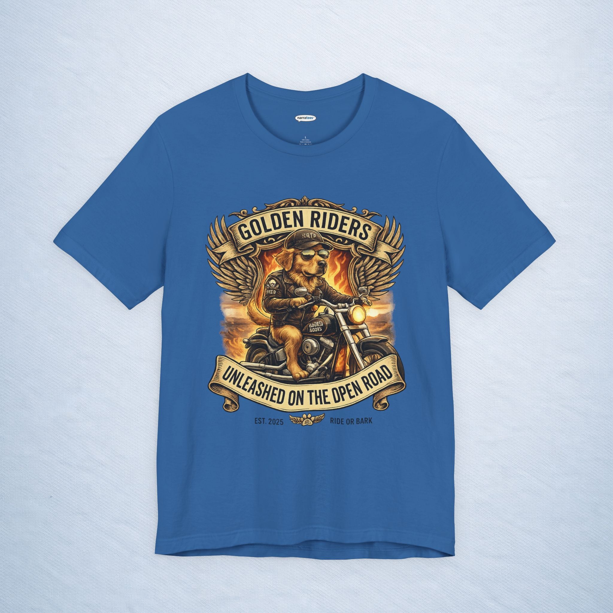 golden retriever: golden riders