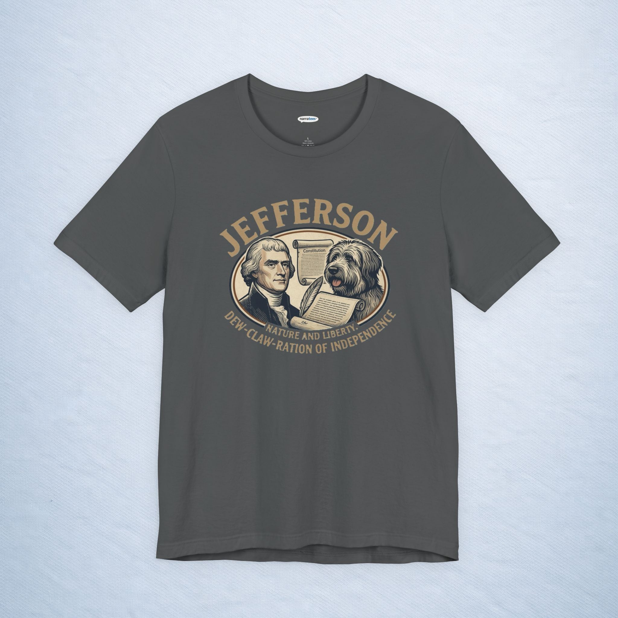 jefferson: dewclawration of independence