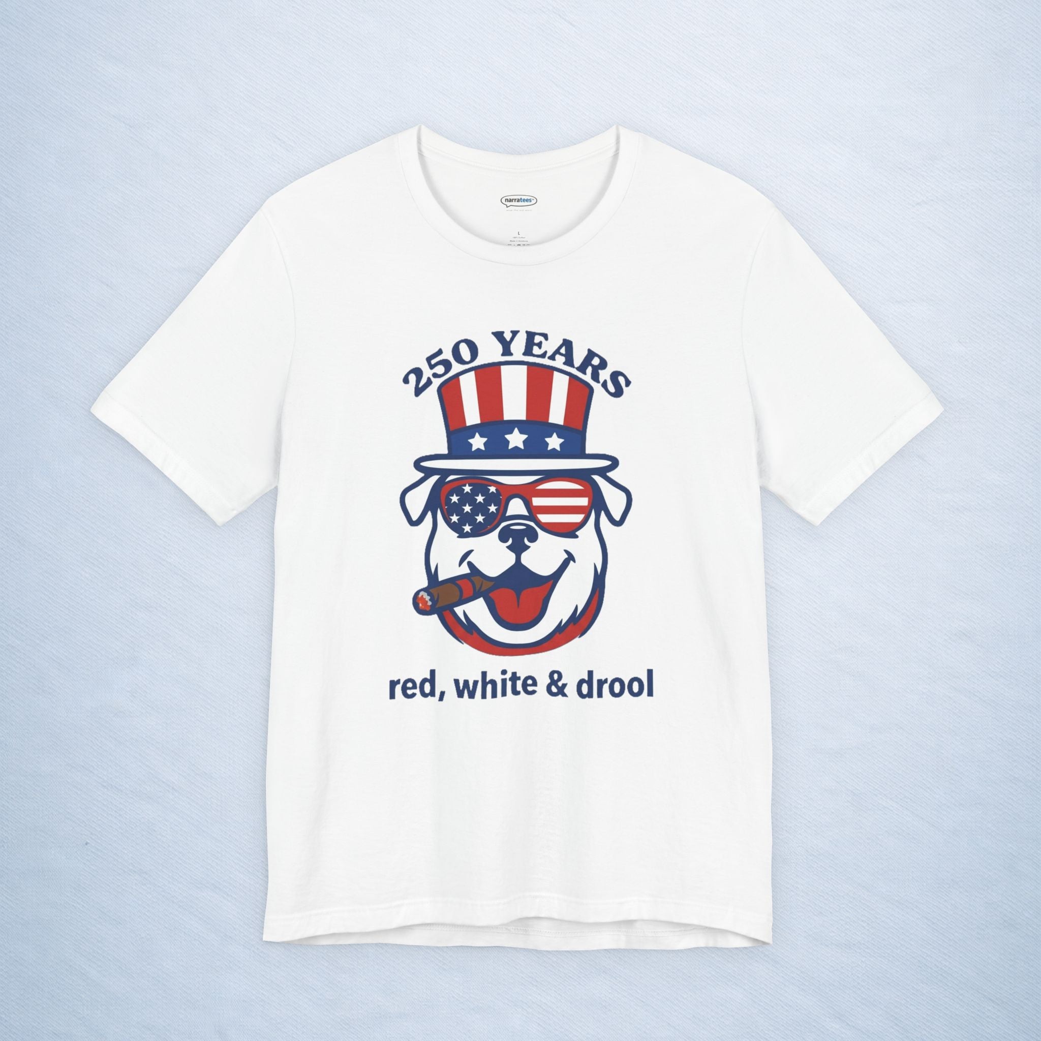 250 years red, white & drool
