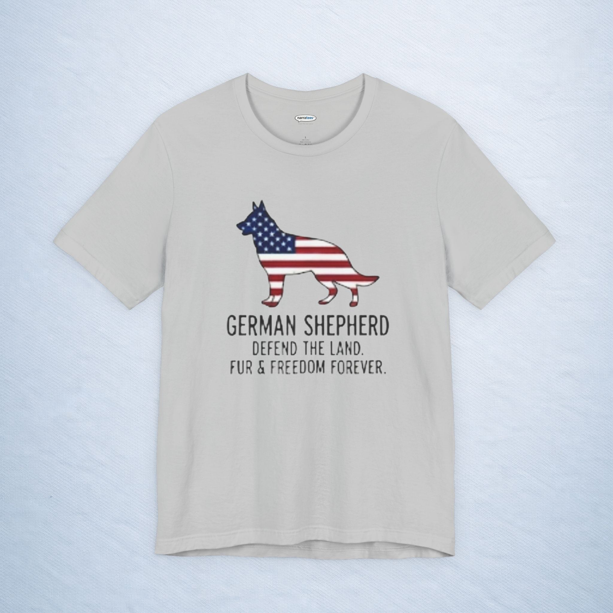 german shepard: fur and freedom forever