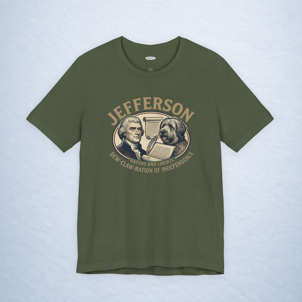 jefferson: dewclawration of independence