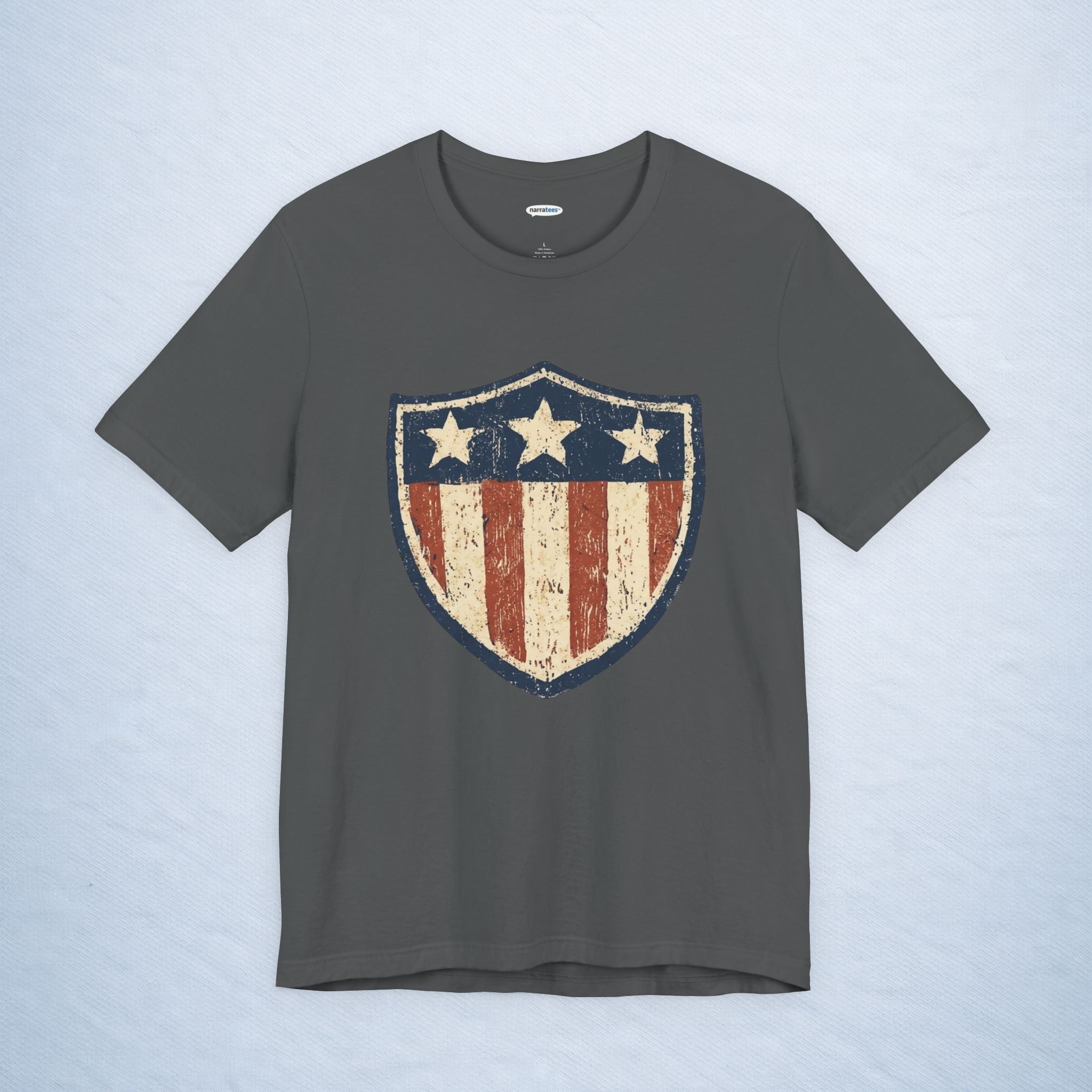 vintage american shield
