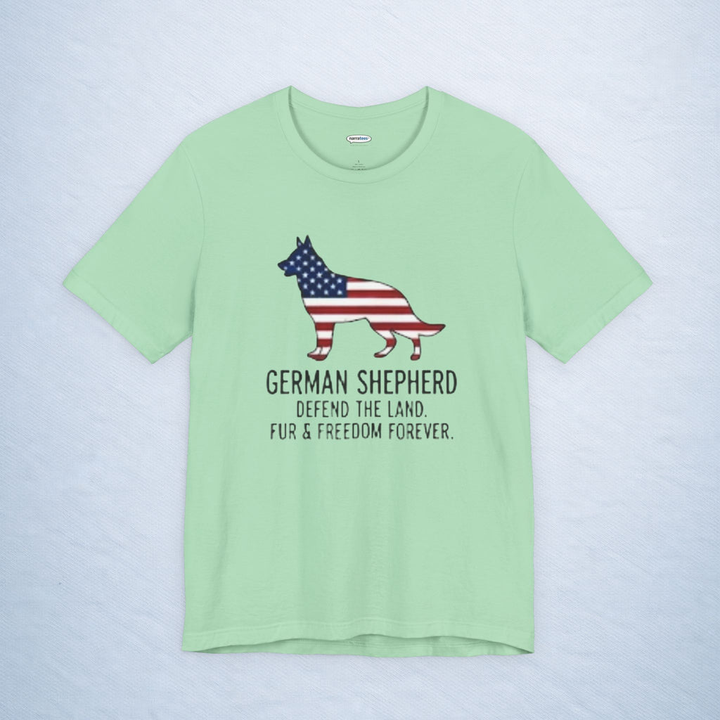 german shepard: fur and freedom forever