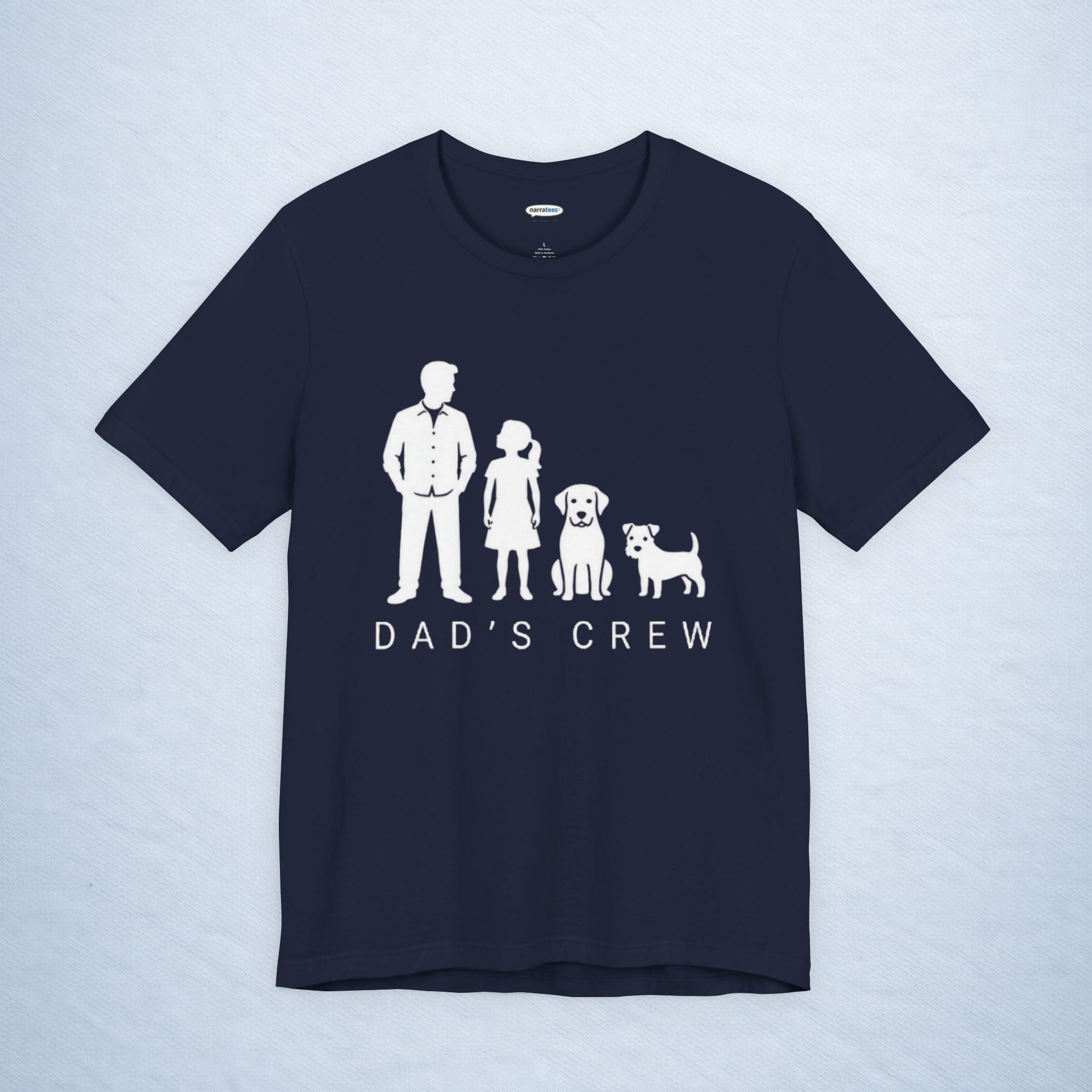dad's crew: daughter + 2 dogs