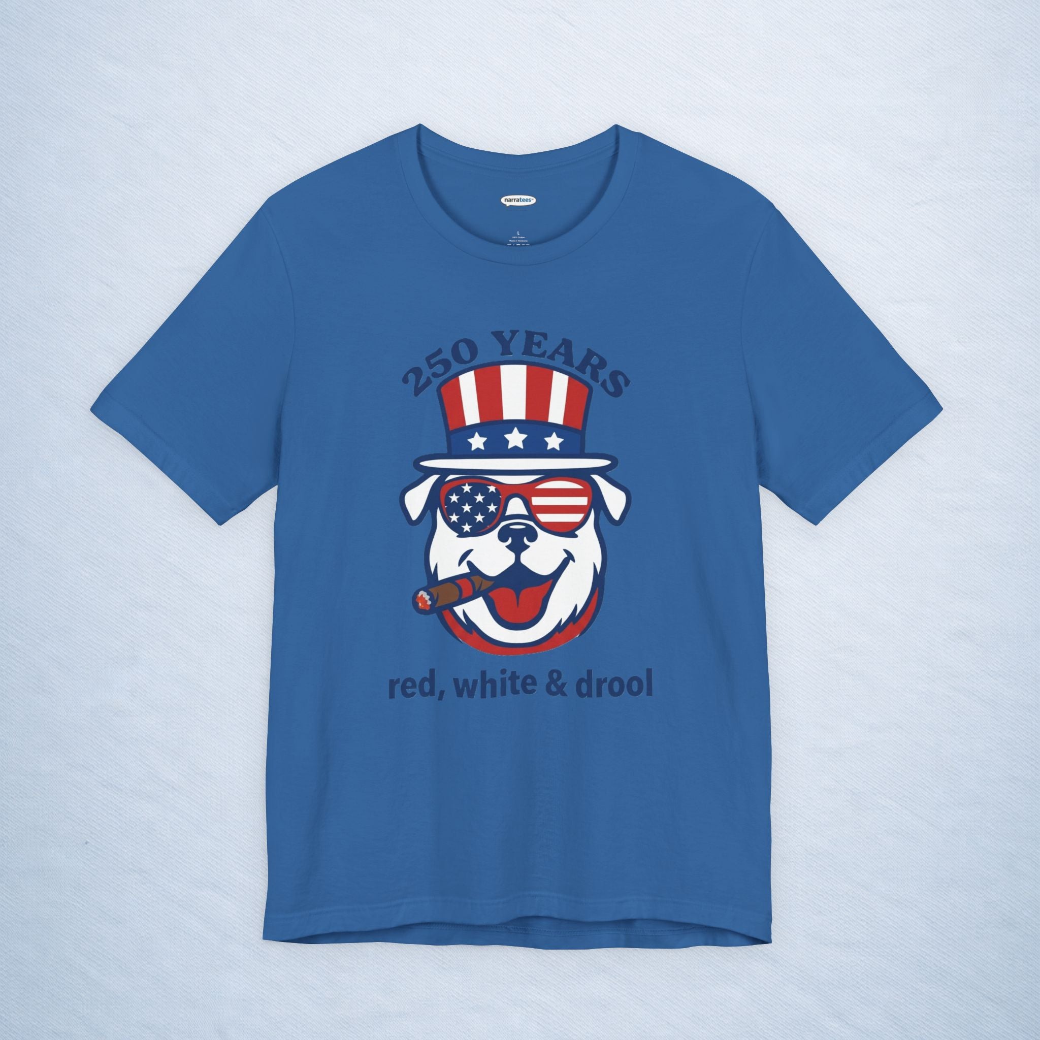 250 years red, white & drool