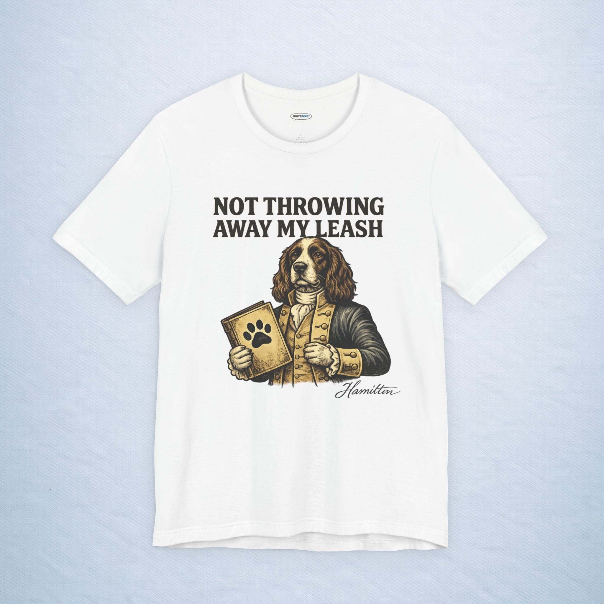hamilton: not throwing away my leash