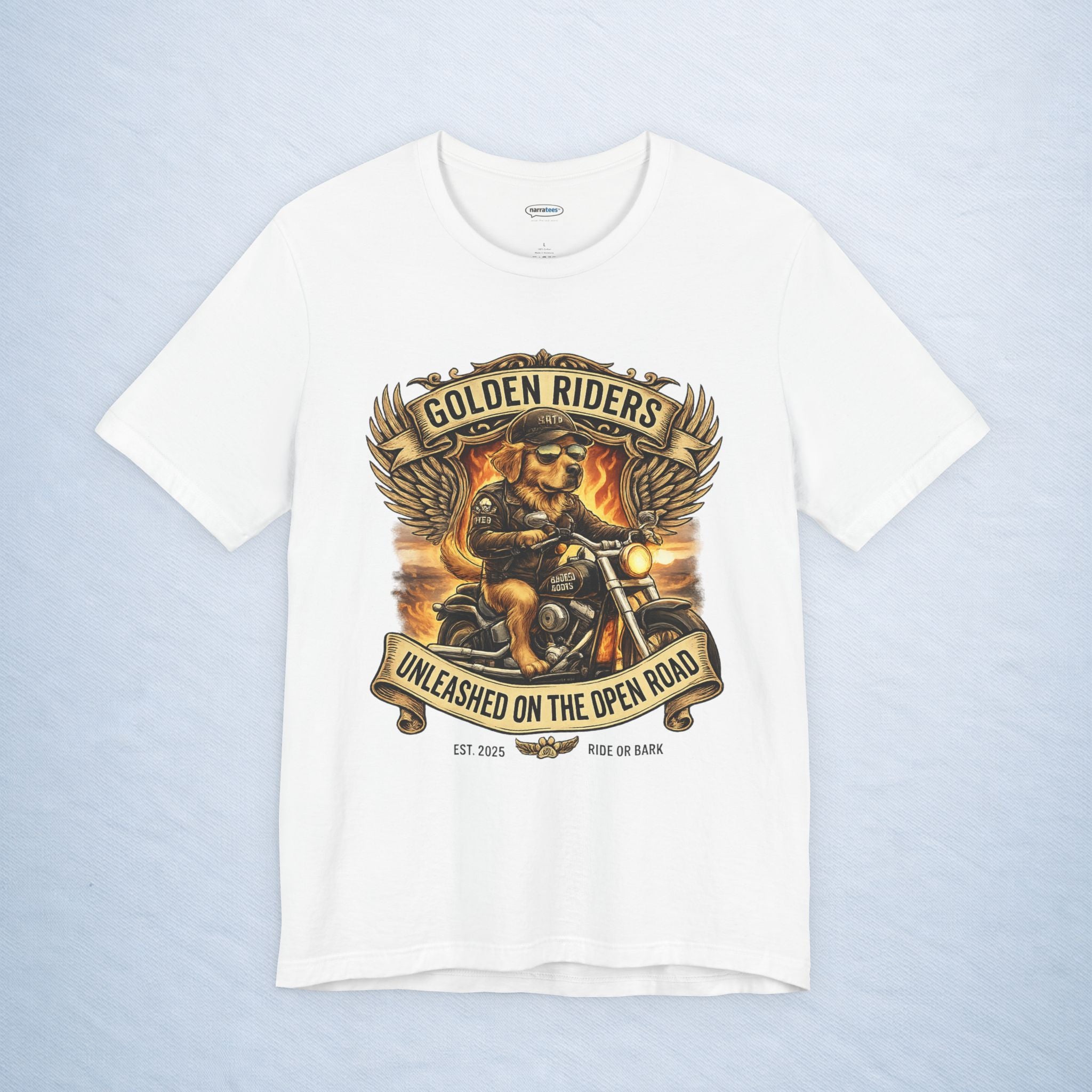 golden retriever: golden riders