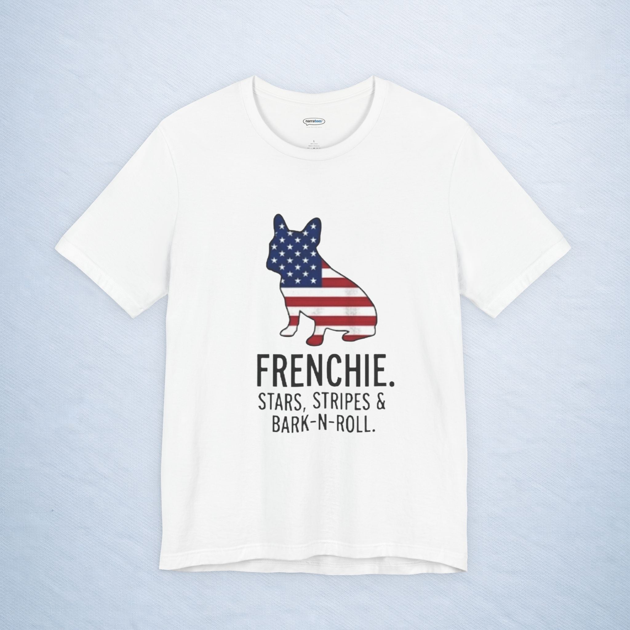 frenchie: stars, stripes & bark-n-roll