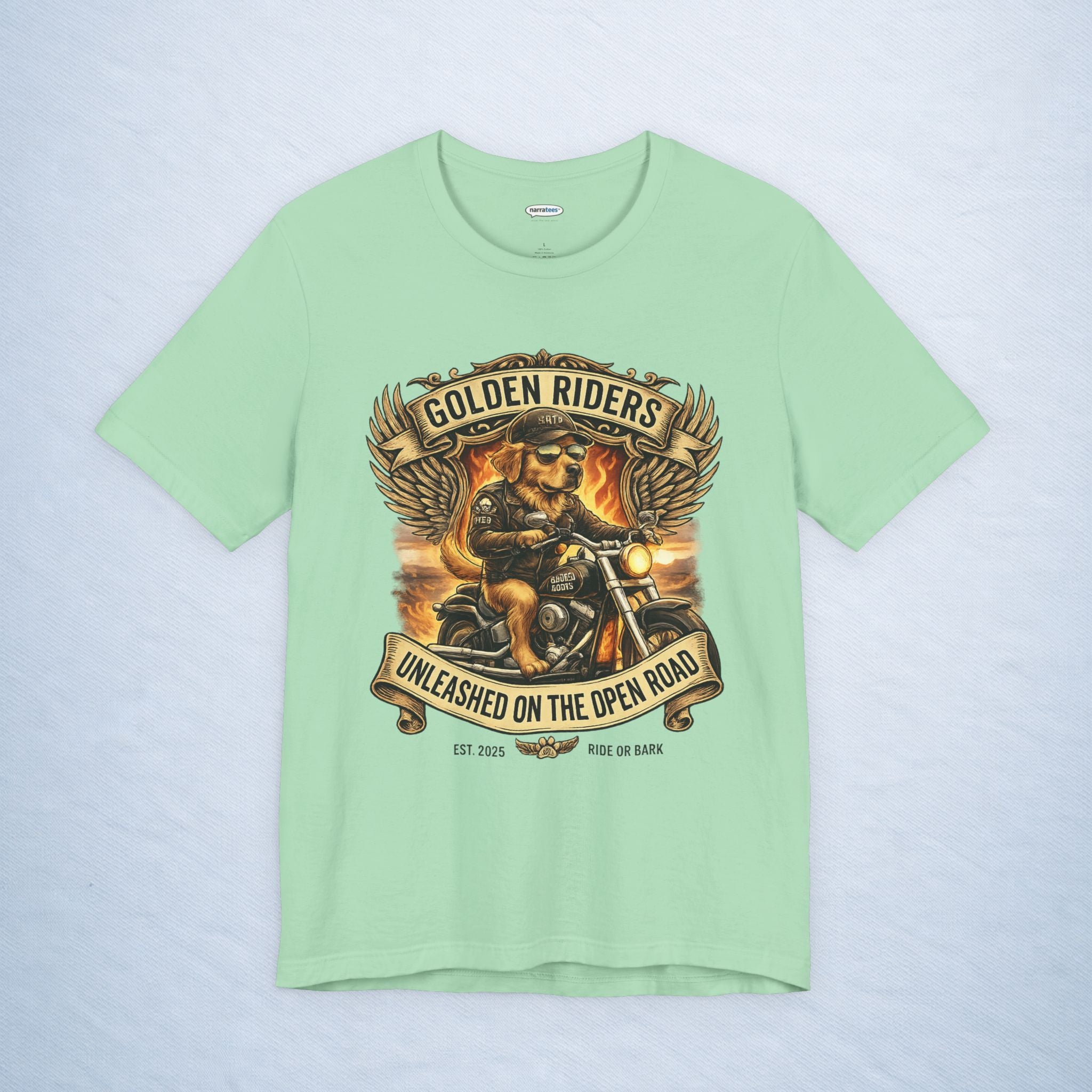 golden retriever: golden riders