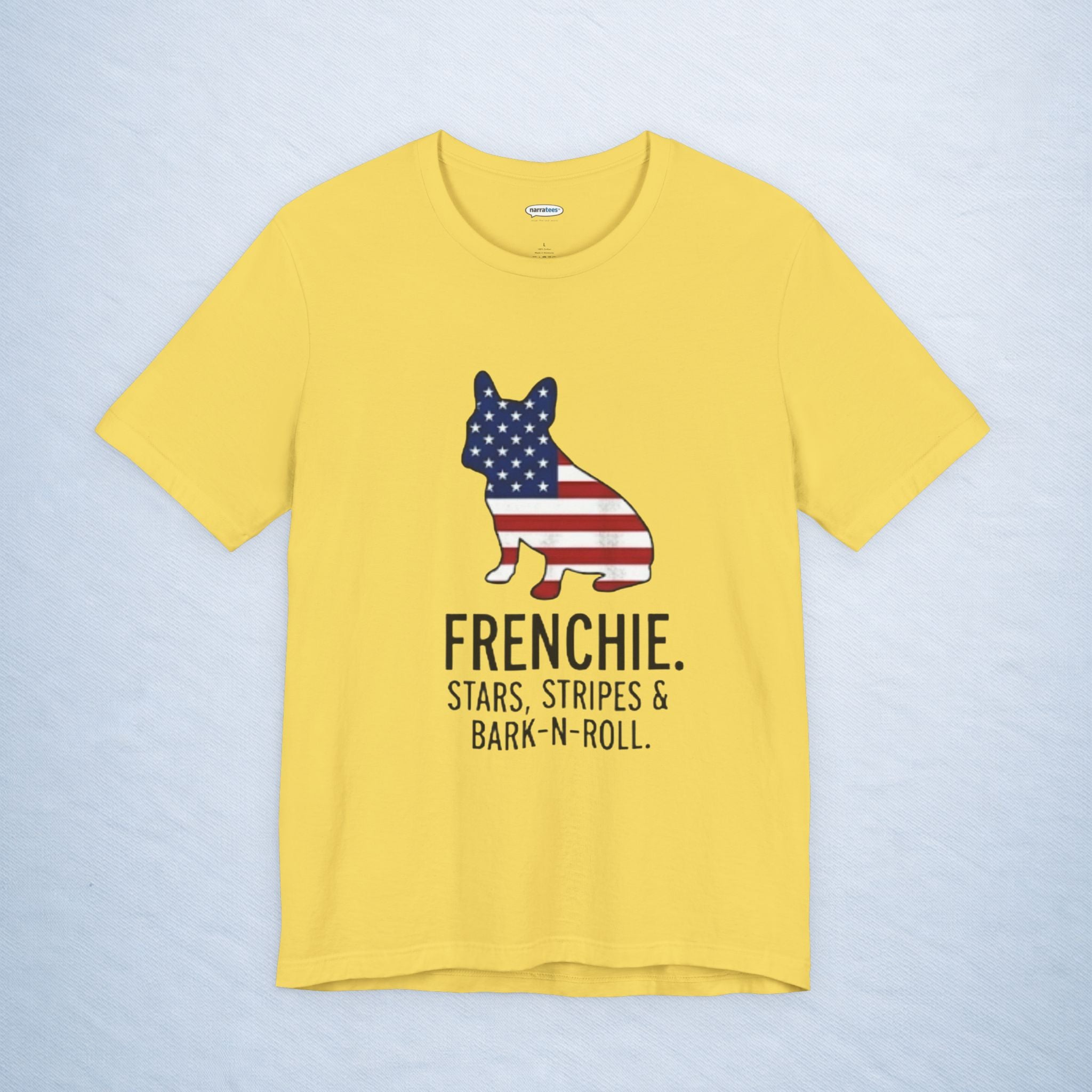 frenchie: stars, stripes & bark-n-roll