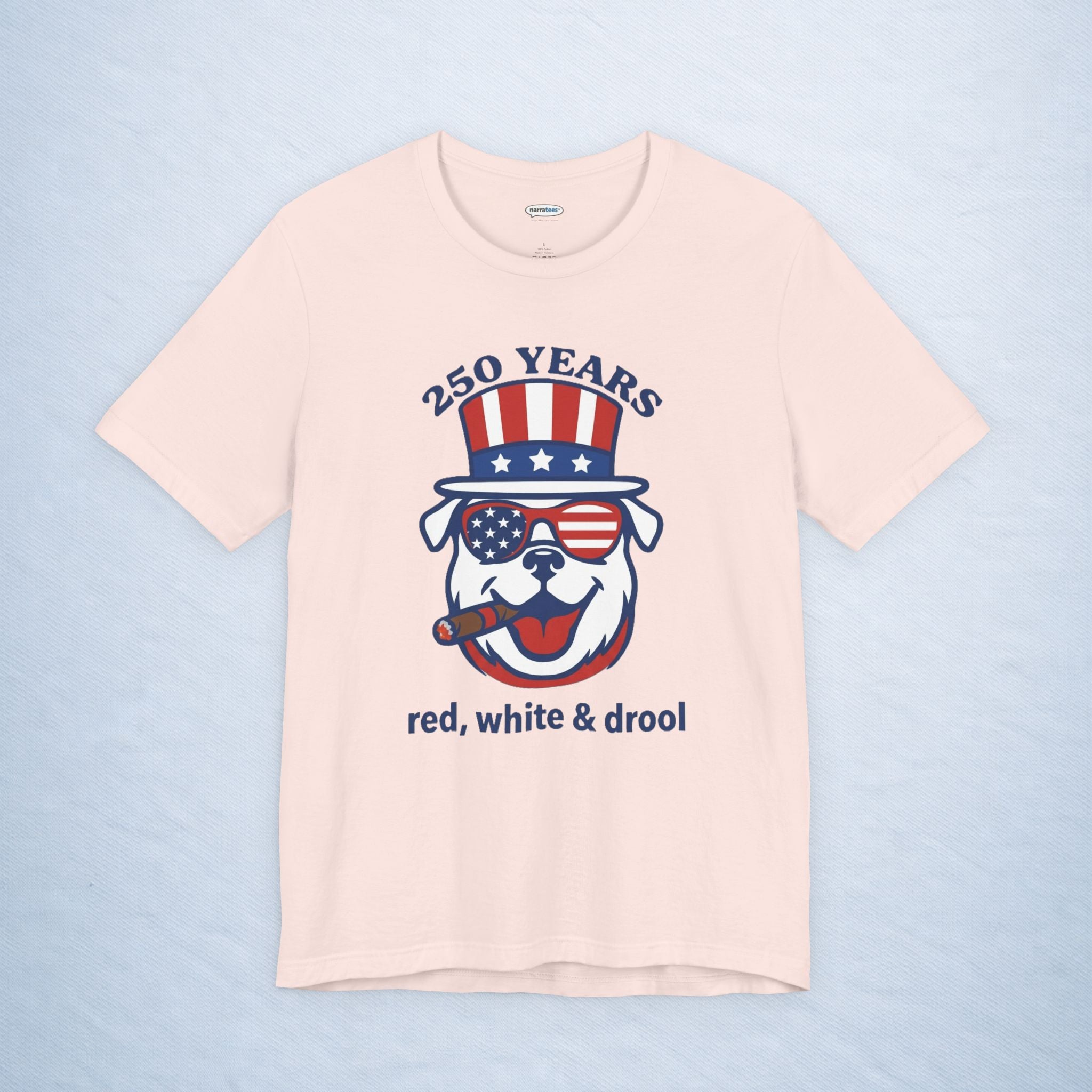 250 years red, white & drool
