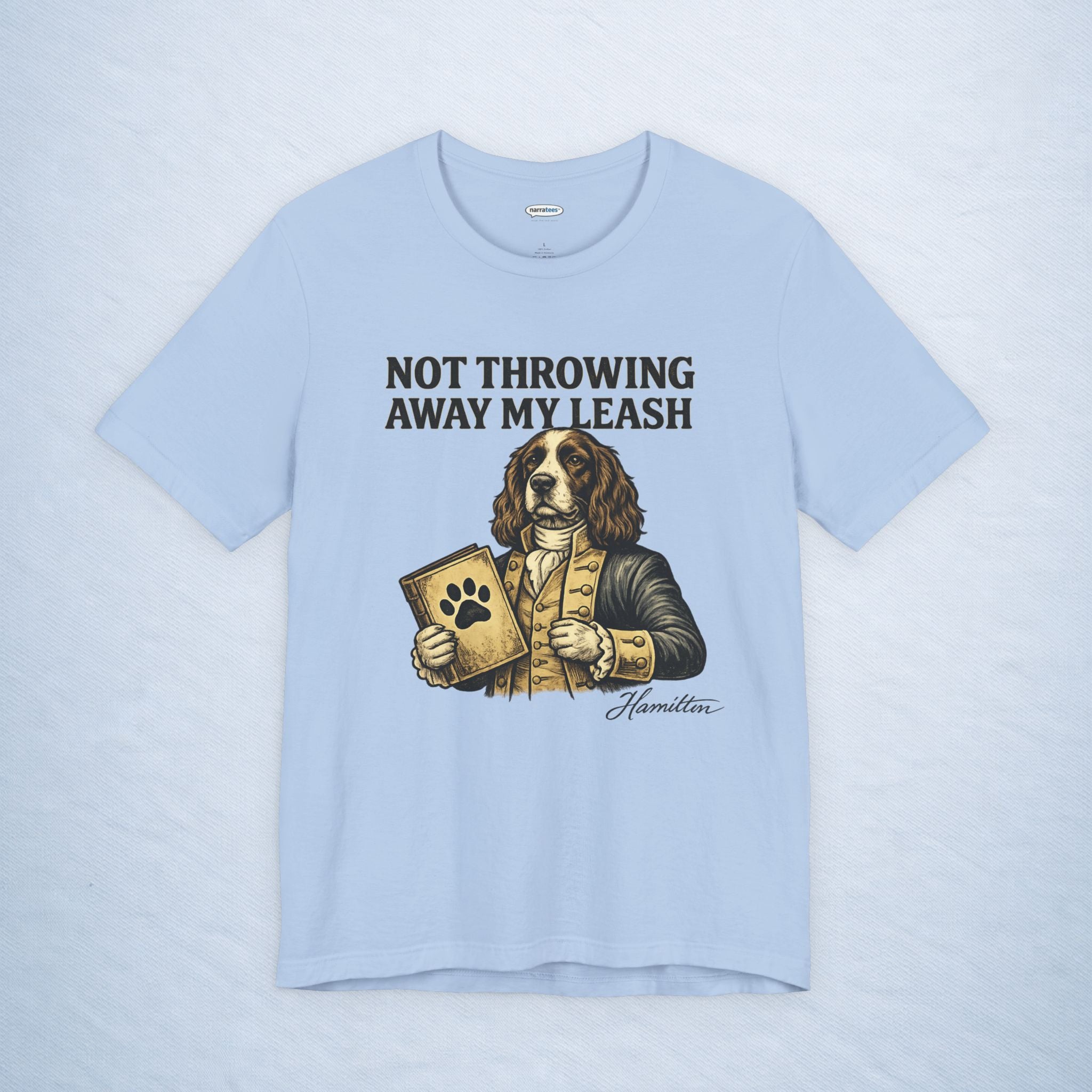 hamilton: not throwing away my leash