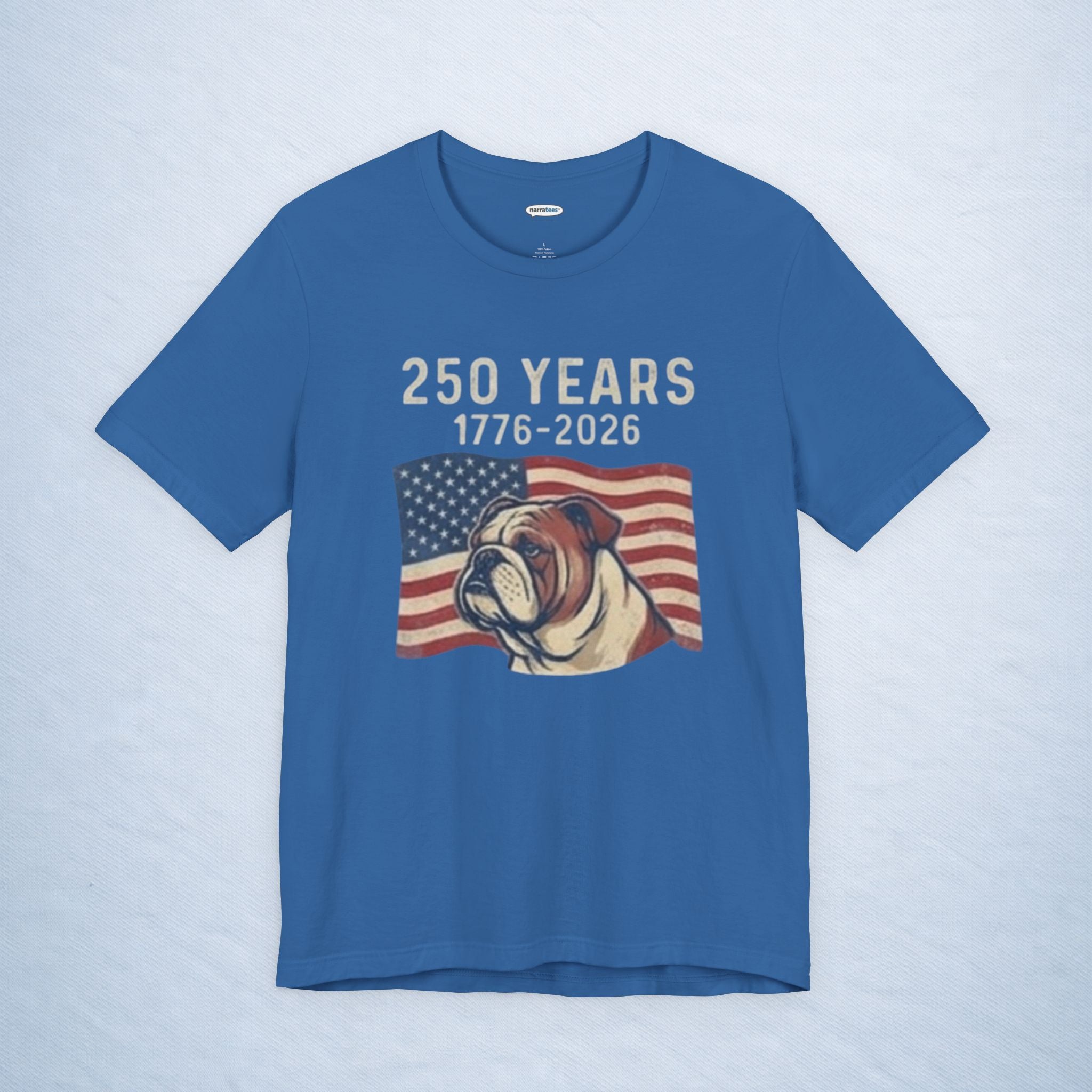250 years english bulldog