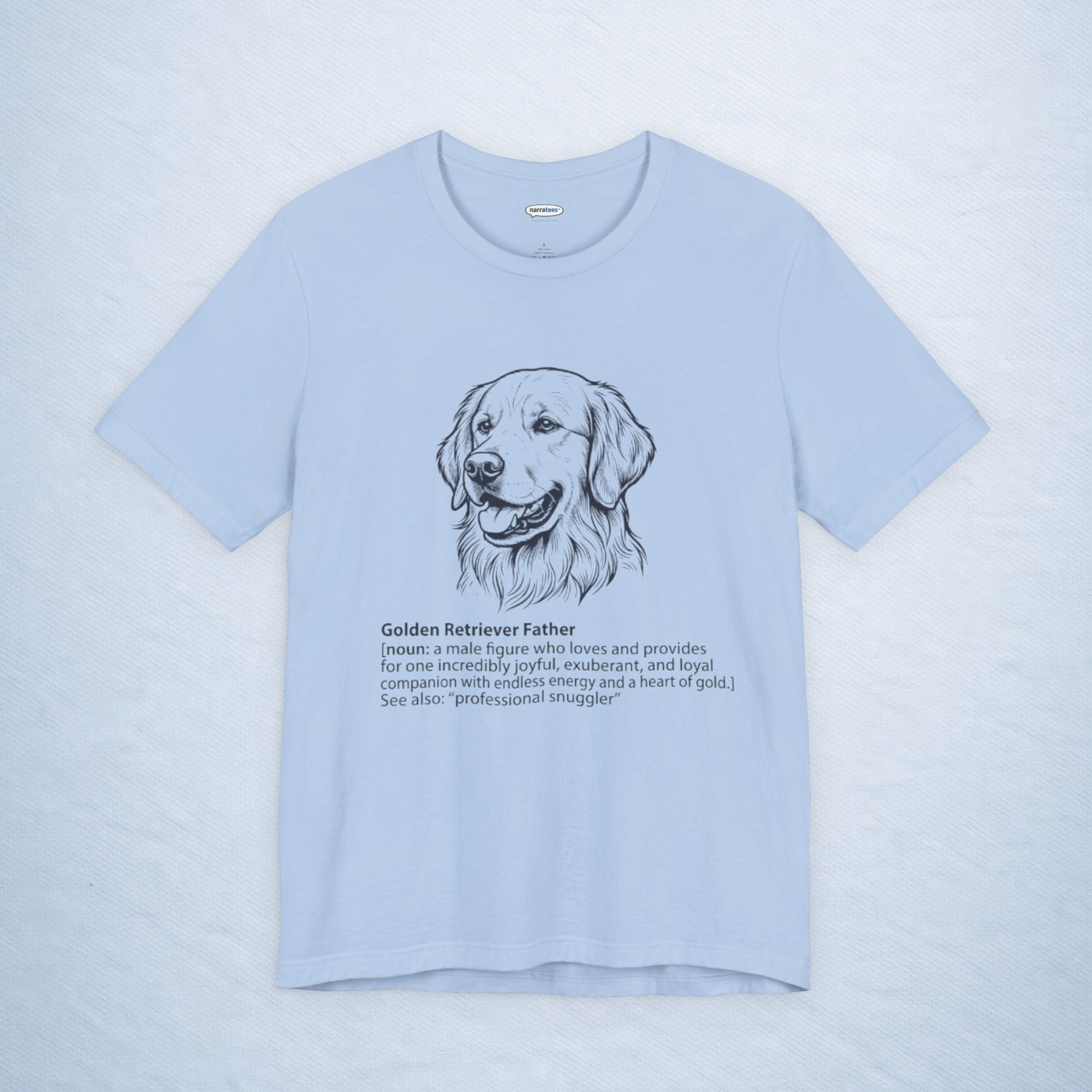golden retriever father definition