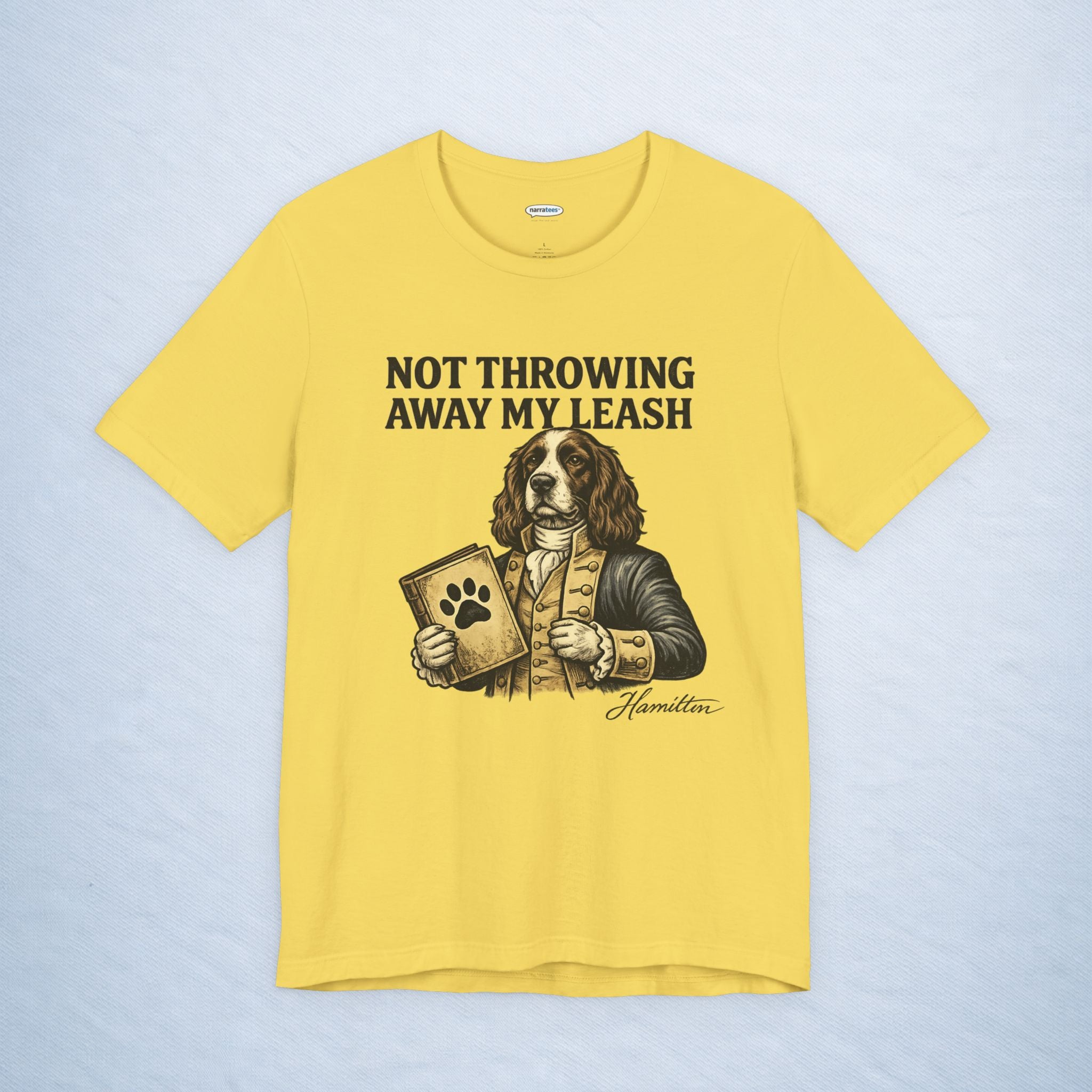 hamilton: not throwing away my leash