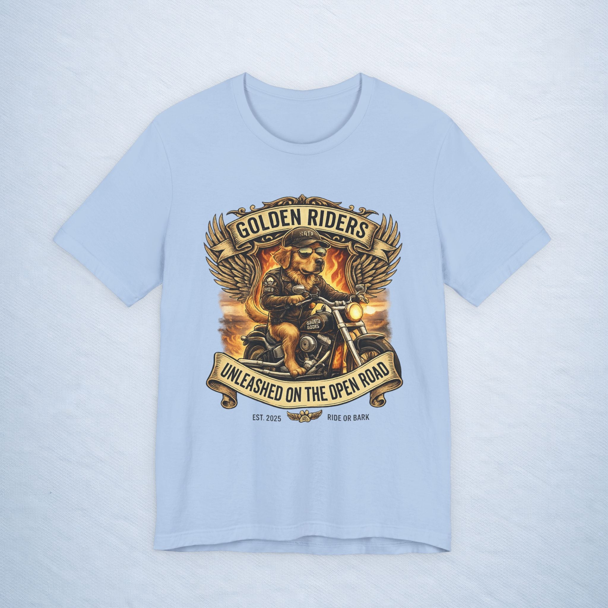 golden retriever: golden riders