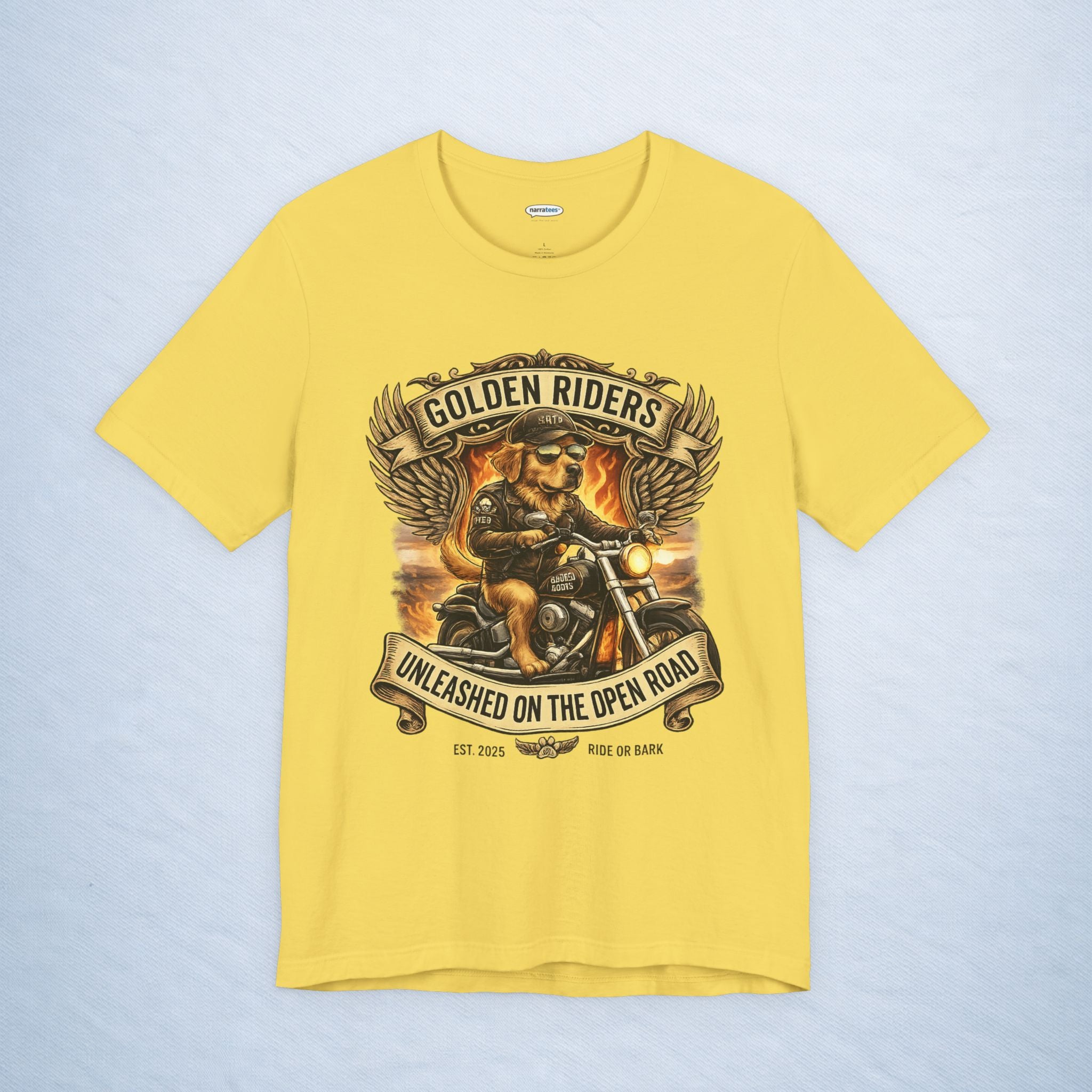 golden retriever: golden riders