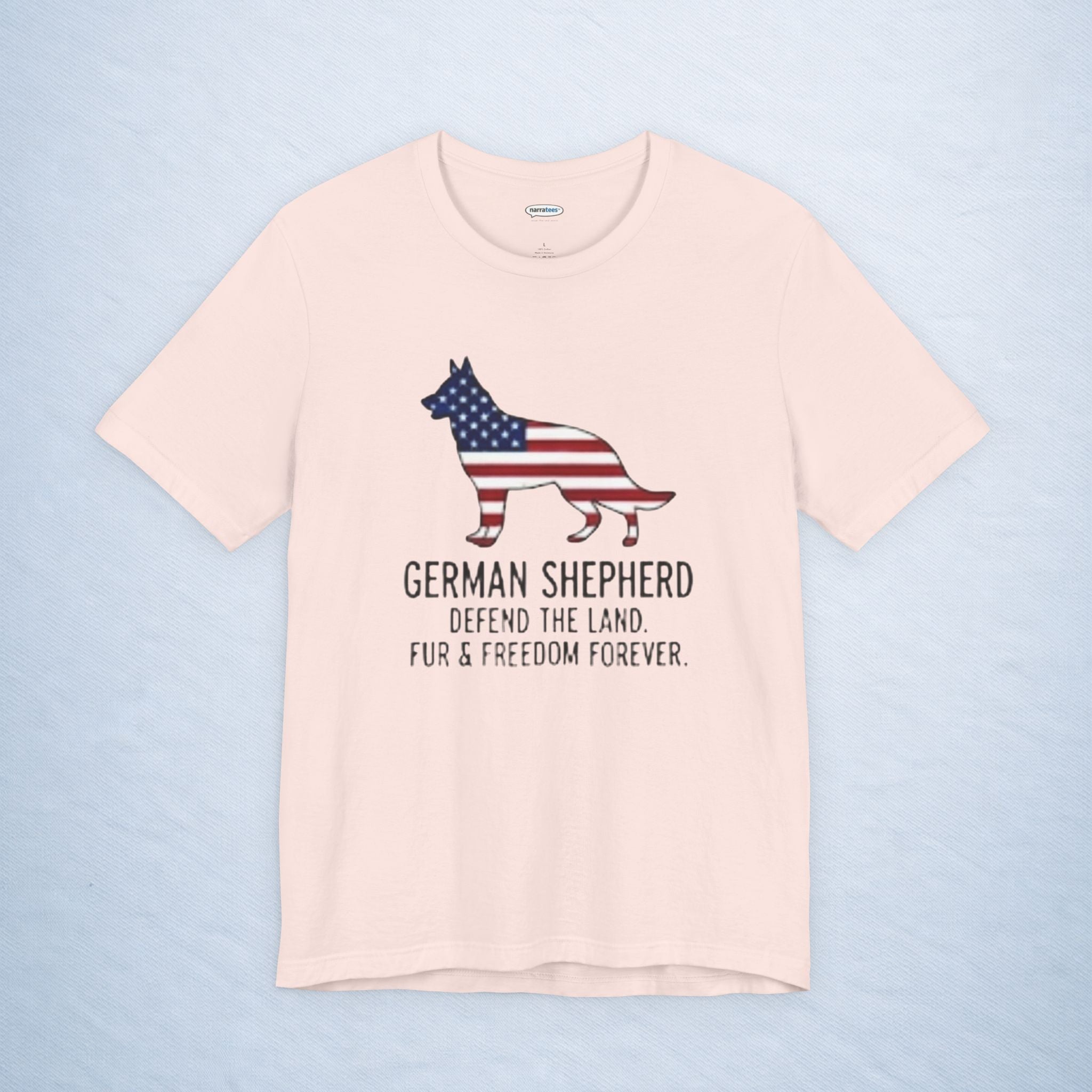 german shepard: fur and freedom forever