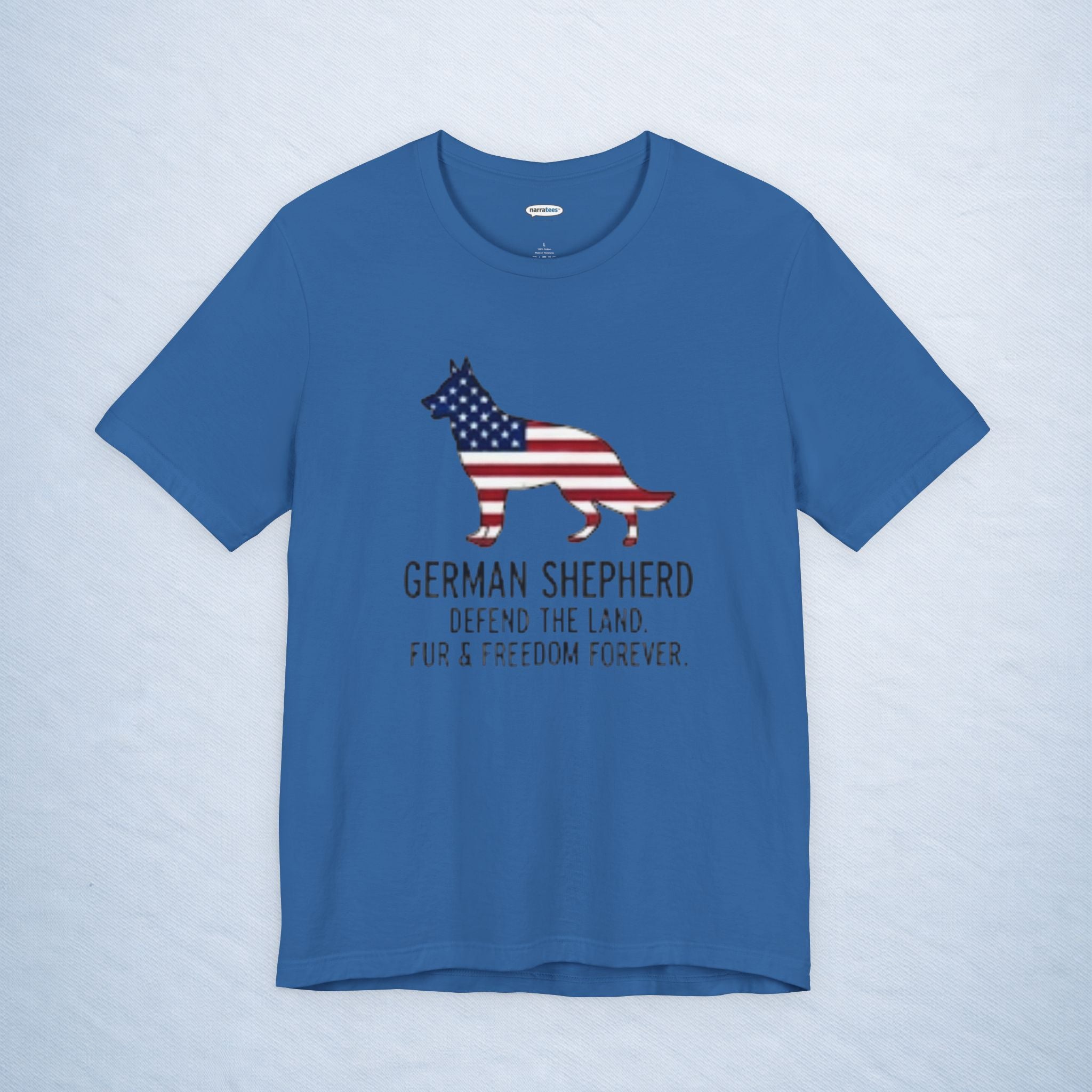 german shepard: fur and freedom forever