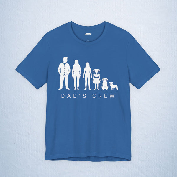 dad's crew: mom + 2 daughters + 2 dogs