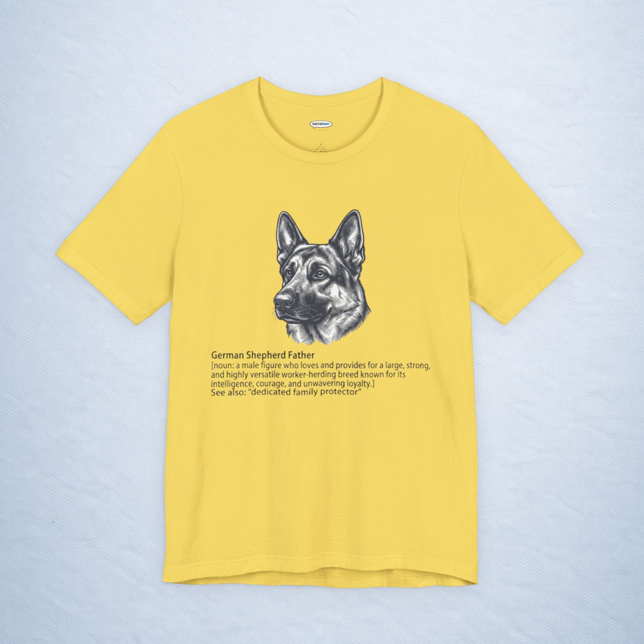 german shepherd father definition